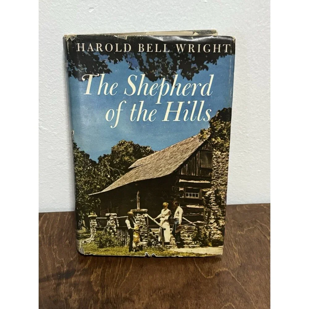 Harold Bell Wright Hardcover The Shepherd of the Hills Stamped Autograph 1970 - Picture 1 of 10